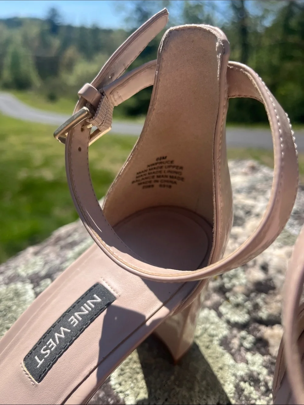 🏵️ Nine West Pruce Ankle Strap Sandal Women 🏵️ - Picture 6 of 8